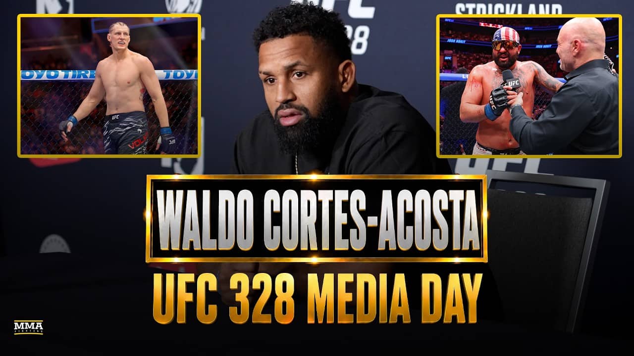 Waldo Cortes-Acosta Says He CONFRONTED Josh Hokit at UFC P.I. | UFC 328 | MMA Fighting