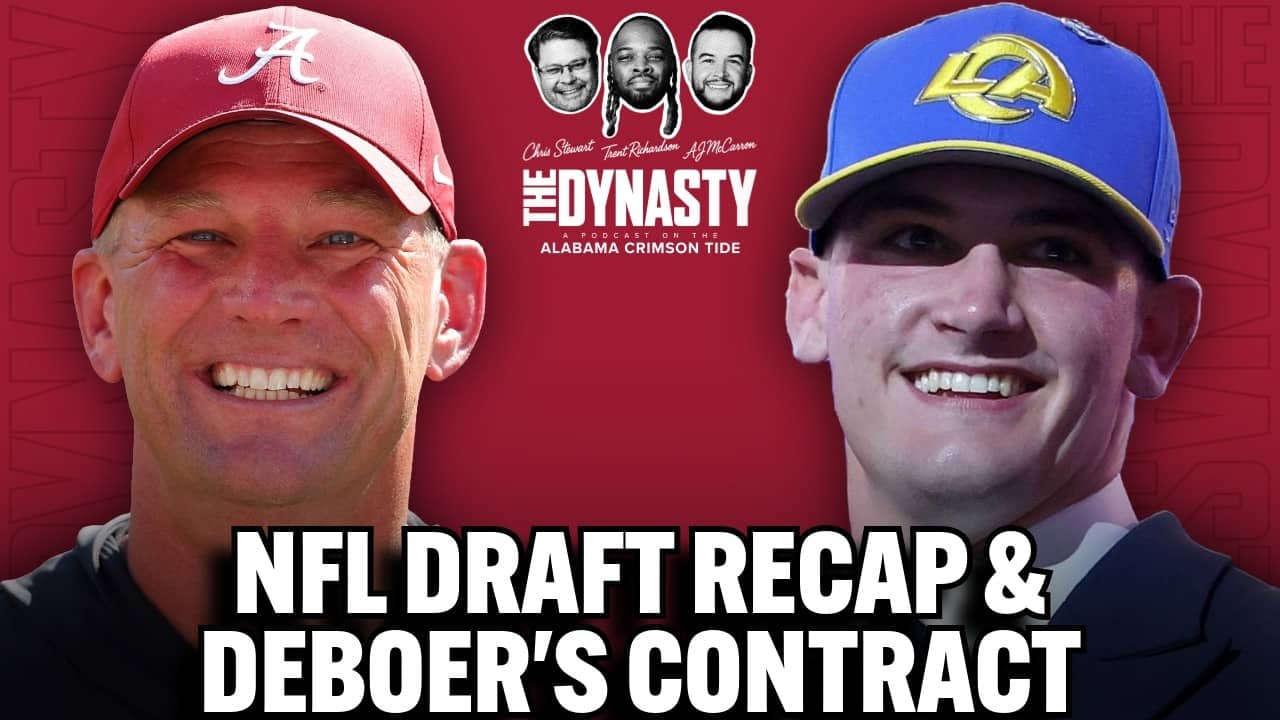 Alabama Extends Kalen DeBoer, the Rams Select Ty Simpson & the Top 2027 QB Commits to the Tide