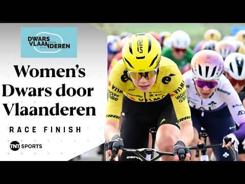 WHAT A RIDE! 🙌 | 2026 Women's Dwars door Vlaanderen Final KM's | TNT Sports Cycling