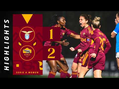 LAZIO 1-2 ROMA | SERIE A FEMMINILE 2025-26