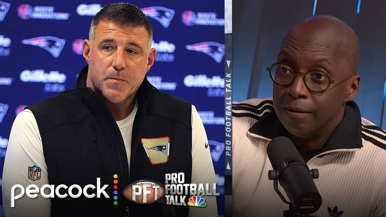 Will teams address Mike Vrabel in schedule release videos? | Pro Football Talk | NFL on NBC
