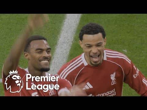 Ryan Gravenberch fires Liverpool in front of Wolves | Premier League | NBC Sports