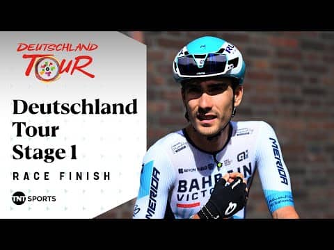 PHOTO FINISH! 🤩 | Men's 2025 Deutschland Tour Stage 1 Final KM's | TNT Sports Cycling