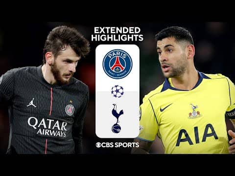 PSG vs. Tottenham: Extended Highlights | UCL League Phase MD 5 | CBS Sports Golazo