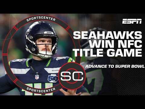 Rams vs. Seahawks Reaction + Early Thoughts on Super Bowl LX | SportsCenter