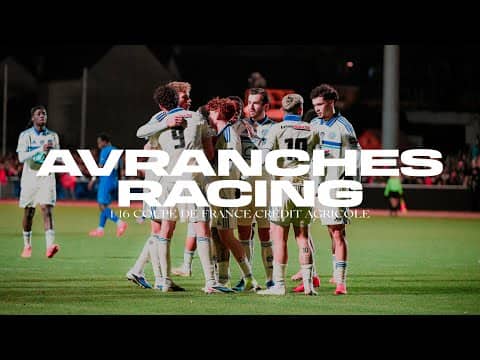 US Avranches-Racing (0-6) : les buts vus du bord terrain ⚽️🎬