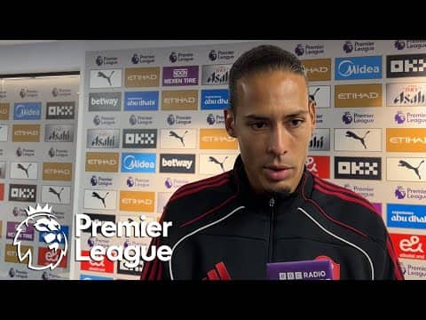 Virgil van Dijk reflects on Liverpool's 'disappointing' loss to City | Pro Soccer Talk | NBC Sports