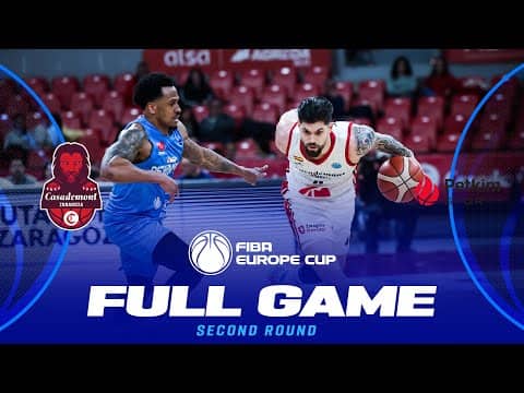 Second Round | Casademont Zaragoza v Aliaga Petkimspor | Full Basketball Game | FIBA Europe Cup 2026