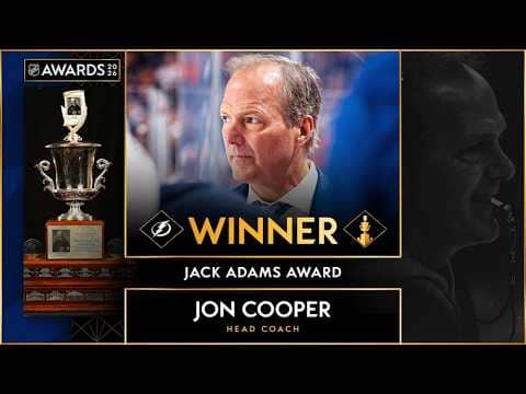 Jon Cooper surprised with Jack Adams Award