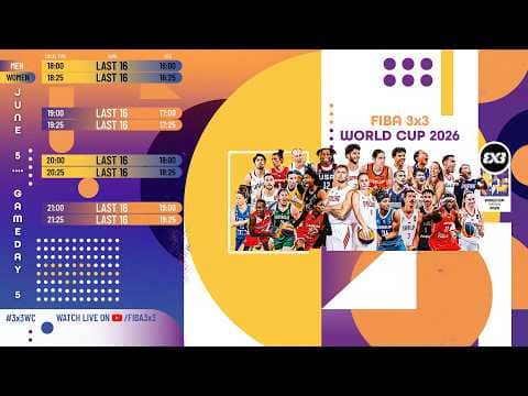 LIVE 🔴 FIBA 3x3 World Cup 2026 |  PLAY-IN  - WIN OR GO HOME ! Day 5 | #3x3Basketball