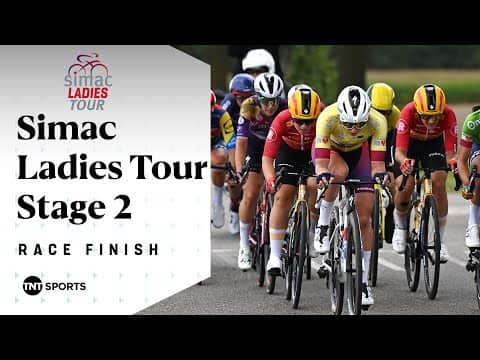TOO GOOD 👏 | Simac Ladies Tour 2025 Stage 2 Final KM's | TNT Sports Cycling