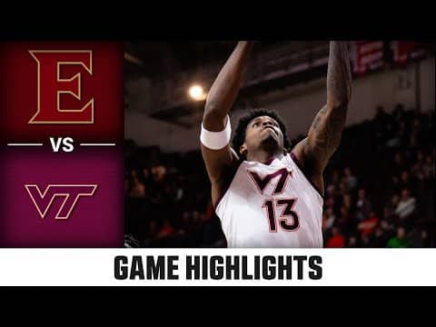 Elon vs. Virginia Tech Game Highlights | 2025-26 ACC Men's Basketball