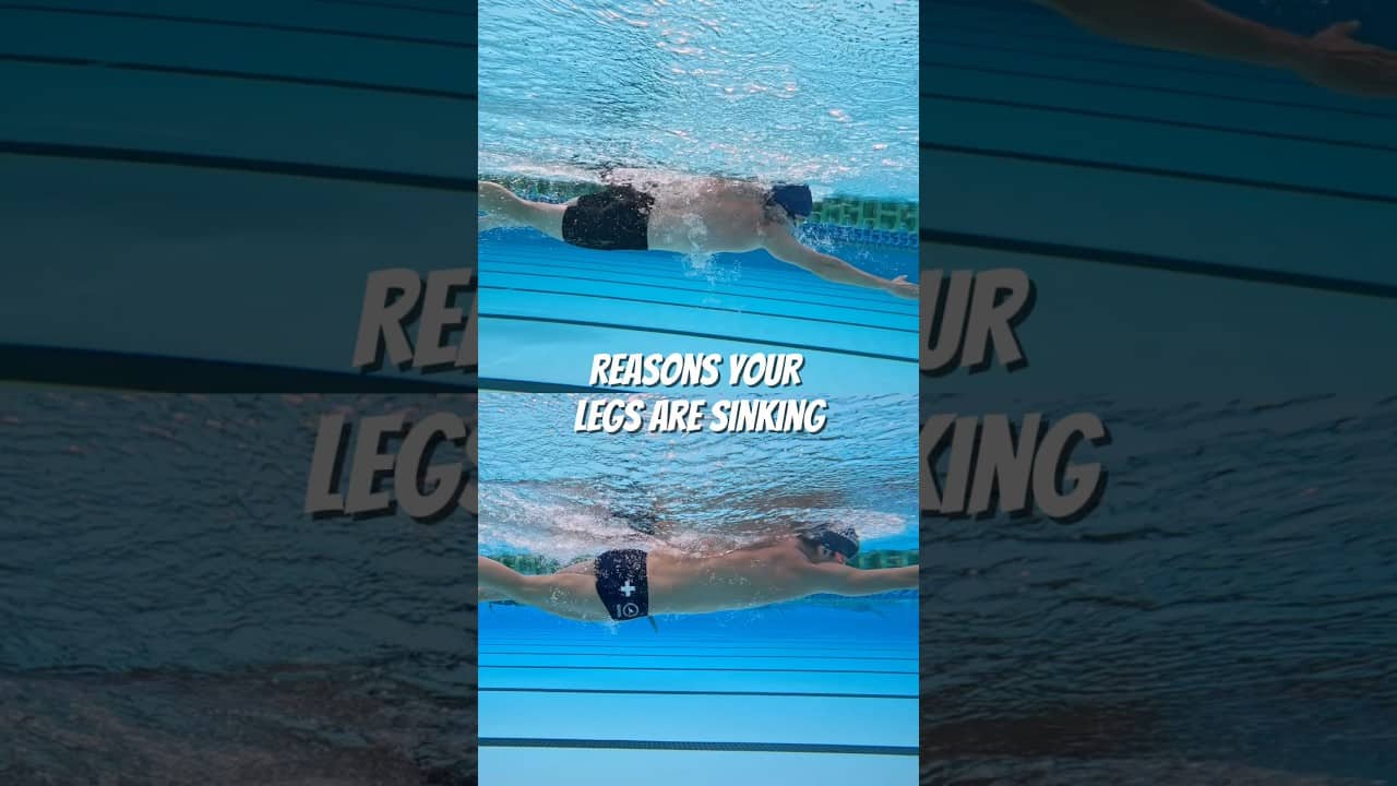 How to stop your legs from sinking in freestyle and keep your body higher in the water.