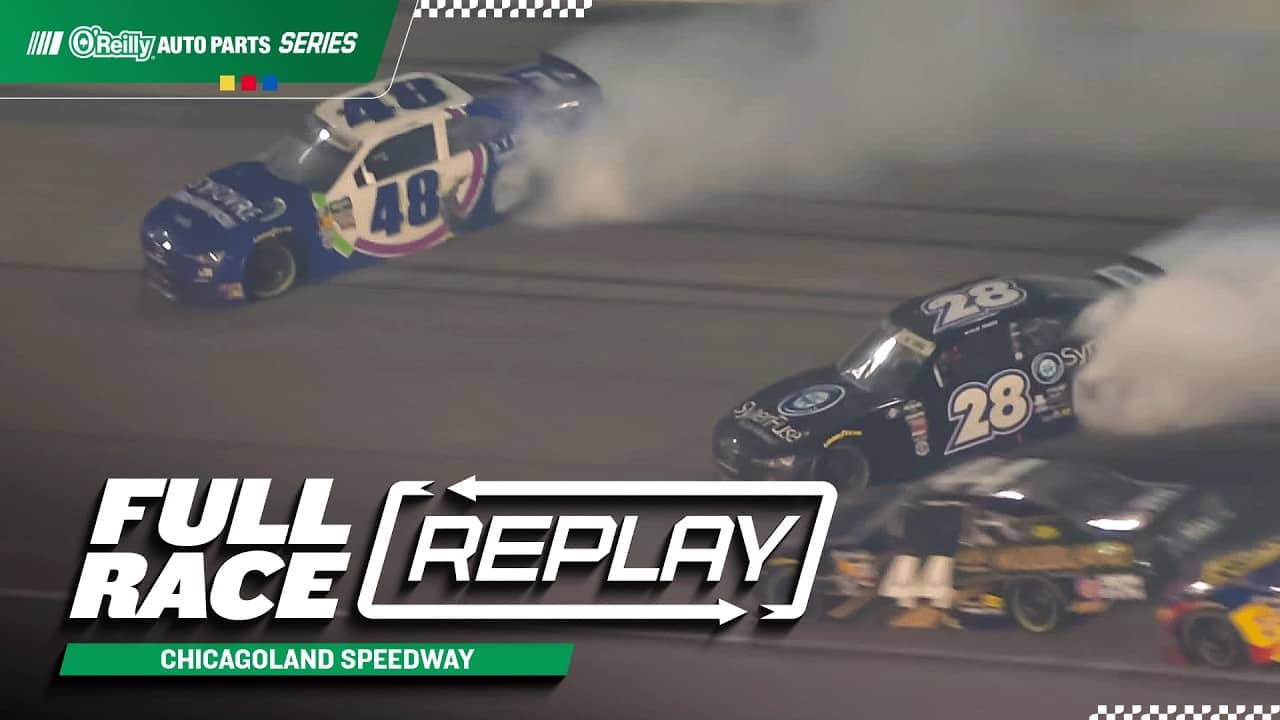 NASCAR O'Reilly Auto Parts Series Full Race Replay: 2026 Chicagoland Speedway
