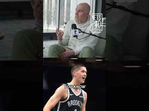The rookie isn't afraid of the big moments 😤 #egordëmin #podcast #brooklynnets
