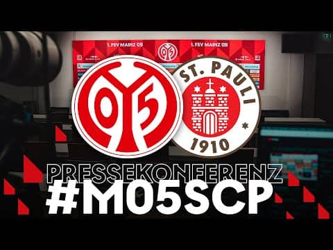 Die PK nach dem Spiel gegen St. Pauli | #M05SCP | #05ertv | Saison 2025/26
