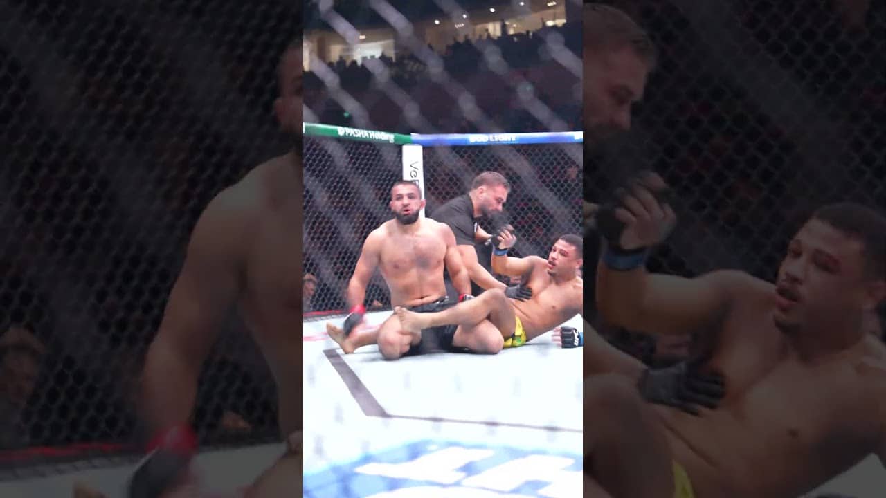 A win in his UFC debut! #ufcbaku