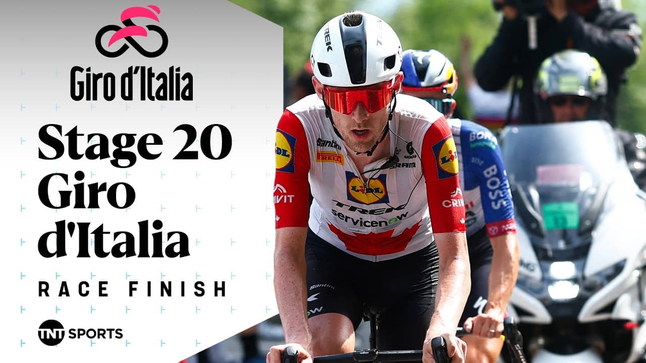 FINISHING IN STYLE! 🤩 | 2026 Men's Giro d'Italia Stage 20 Final KM's | TNT Sports Cycling