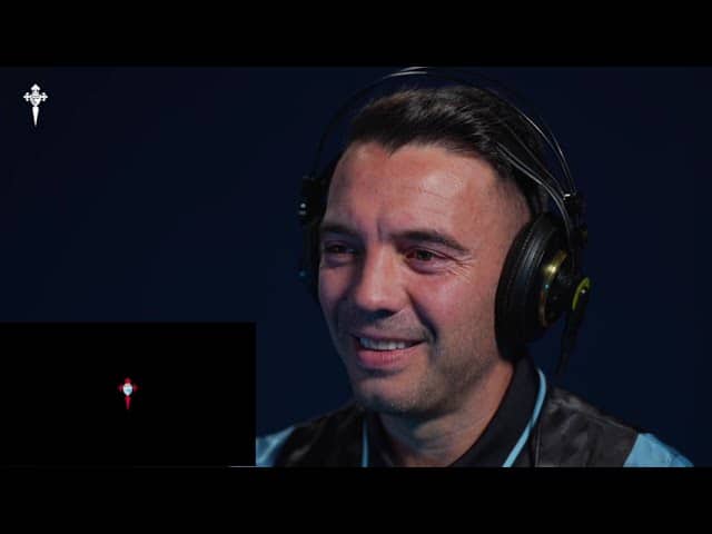 Así reaccionó Iago Aspas al spot de su renovación 🩵 | Celta