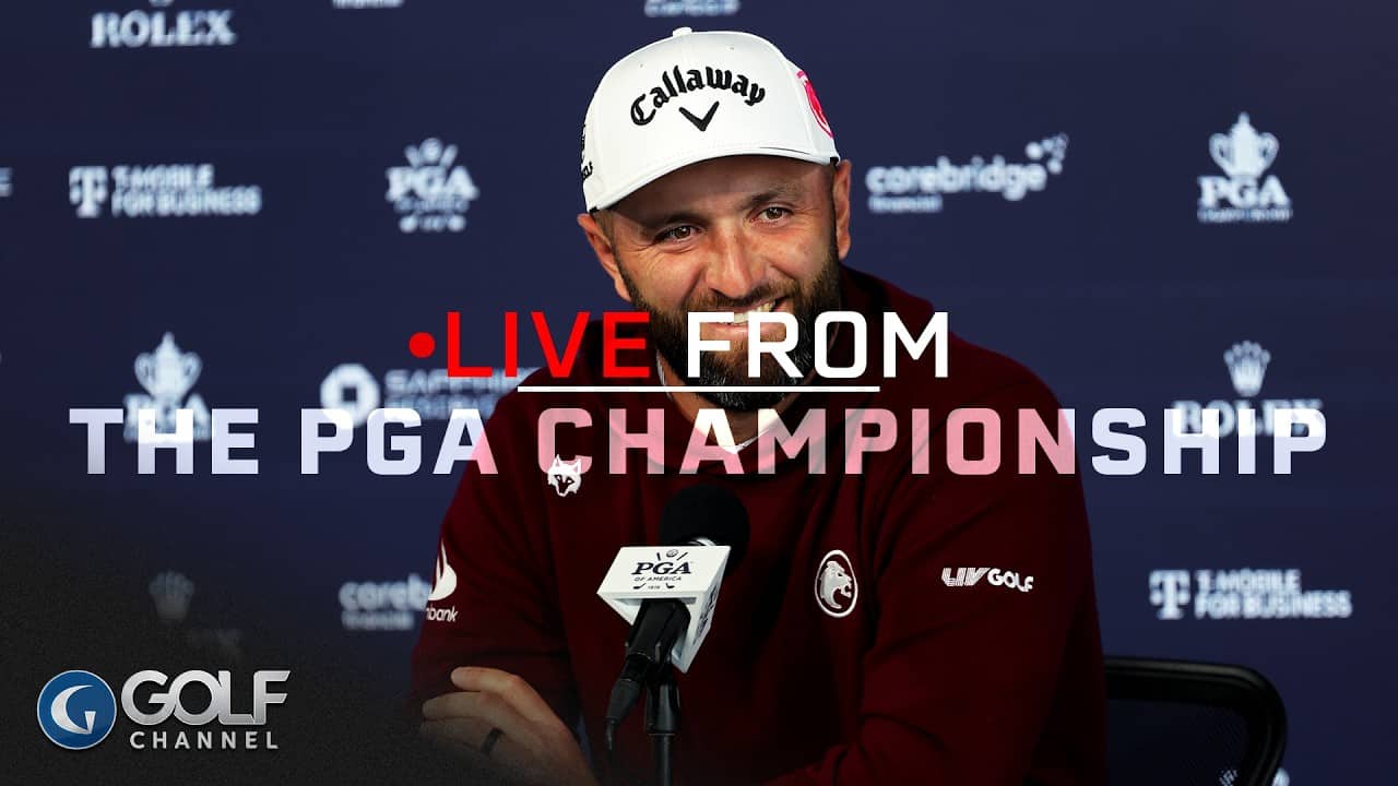 Rahm on LIV Decision: "That's for me to know" | LIVE FROM THE PGA CHAMPIONSHIP | Golf Channel