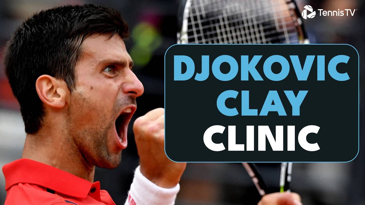 Novak Djokovic Clay Court MADNESS 🔥