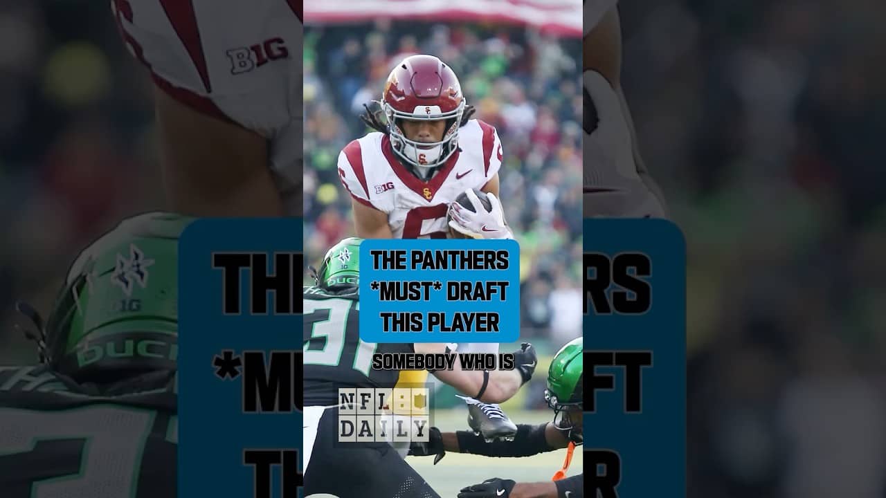 The Carolina Panthers NEED to Draft this Playmaker | NFL Daily