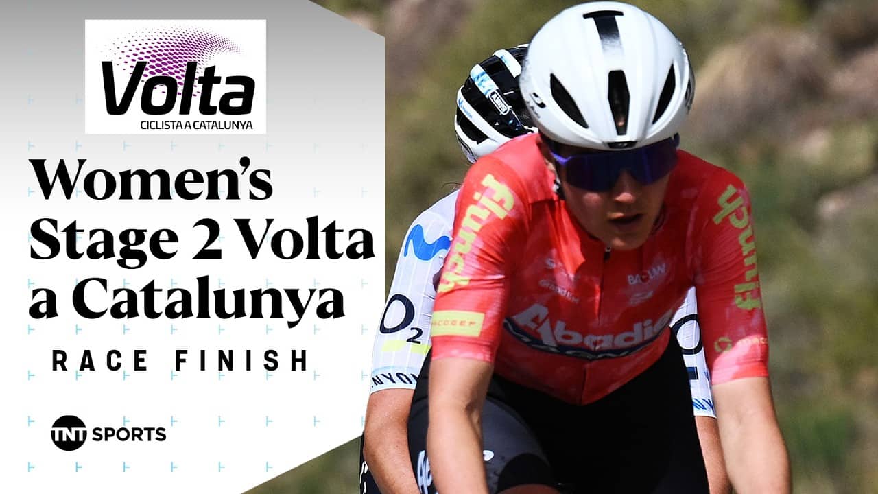 SOLO VICTORY! 🔥 | 2026 Women's Volta a Catalunya Stage 2 Final KM's | TNT Sports Cycling