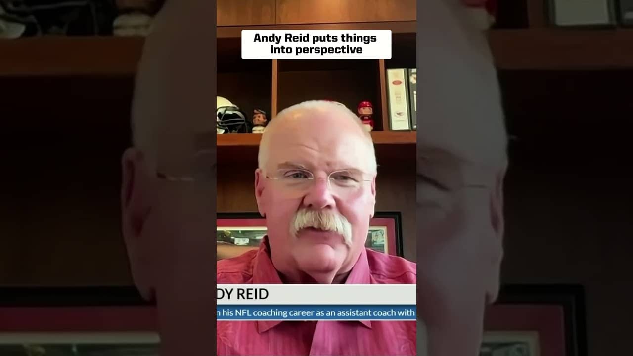 Andy Reid is just happy to be out there 👏