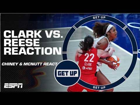 Chiney Ogwumike & Monica McNutt’s reaction to Caitlin Clark vs. Angel Reese | Get Up