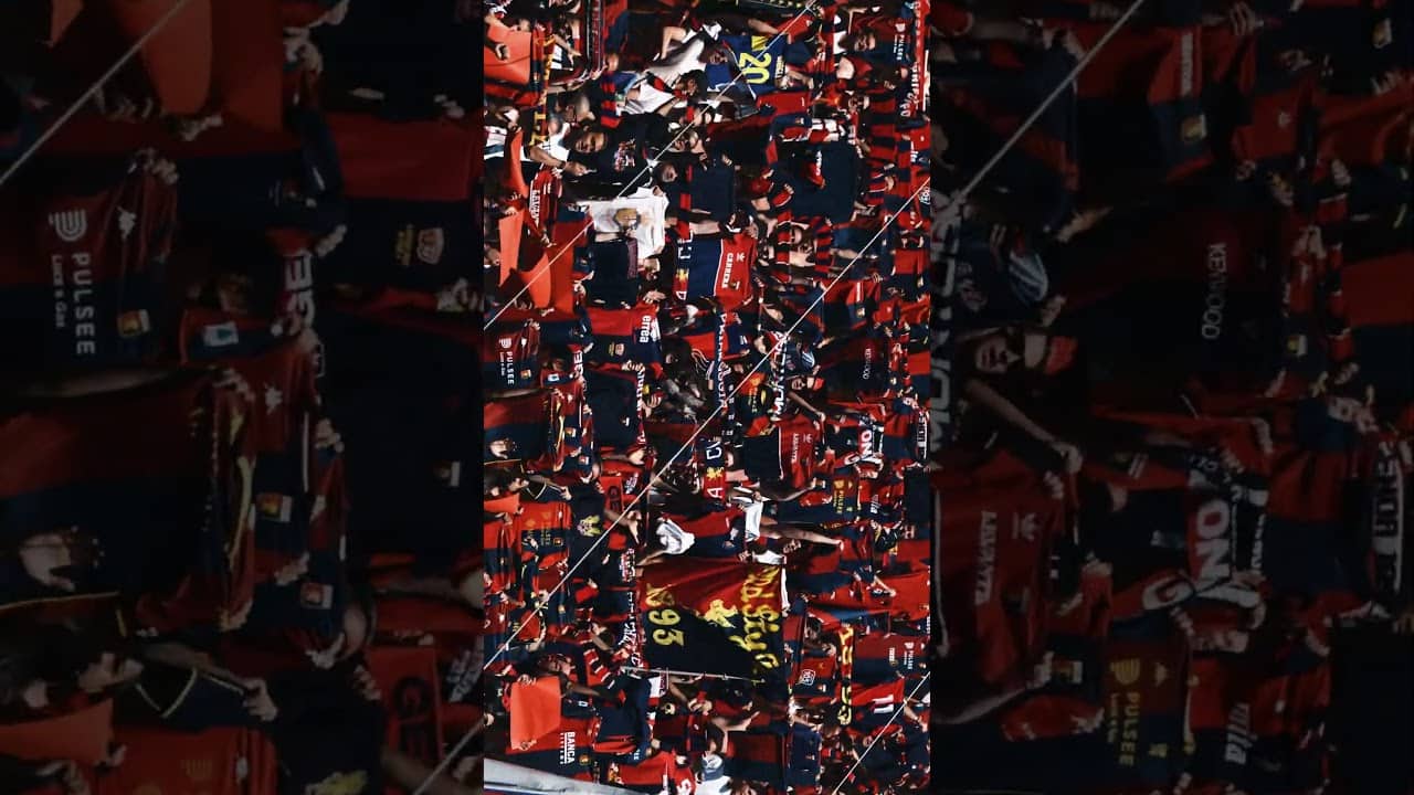 𝑪𝒂𝒓𝒂 𝒎𝒂𝒈𝒍𝒊𝒂👕🔴🔵 #genoa #tifosi