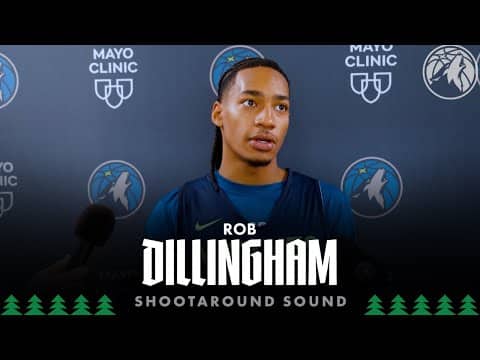 “Definitely Feel Comfortable.” | Rob Dillingham Shootaround Sound | 11.19.25