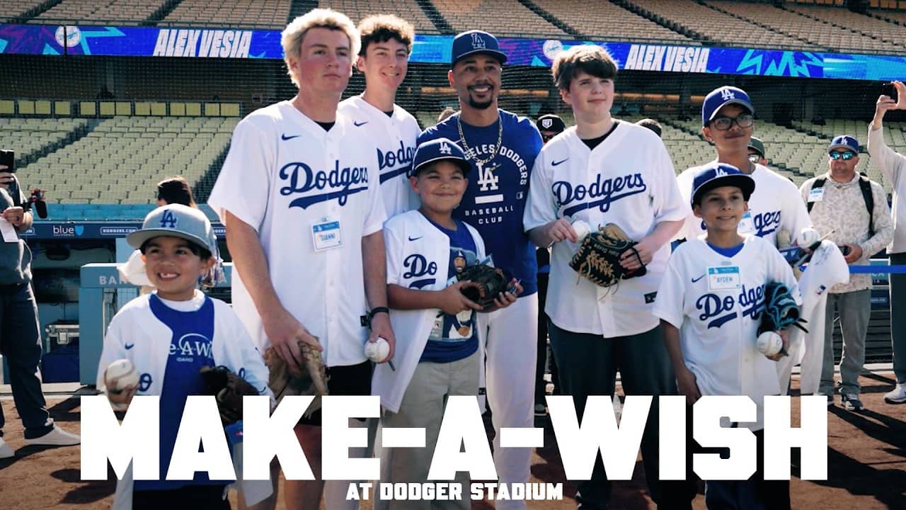 Make-A-Wish at Dodger Stadium