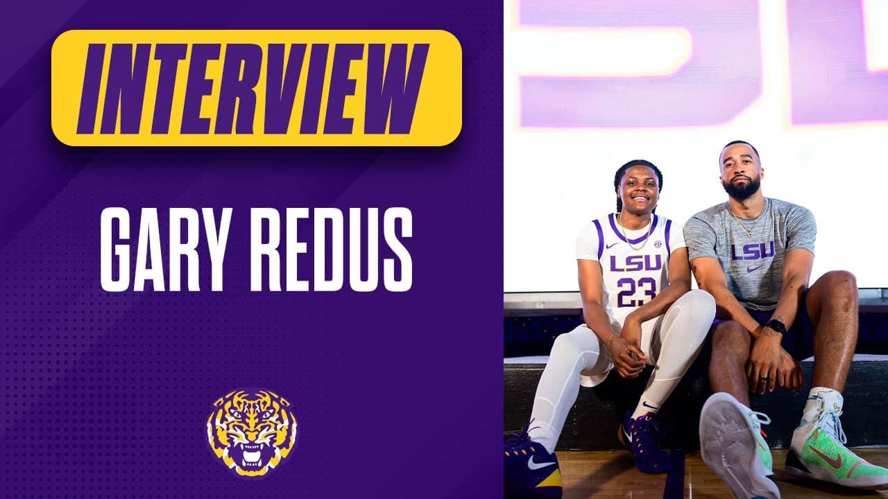 Previewing LSU women's basketball with assistant coach Gary Redus!