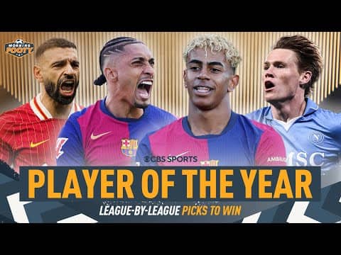 PLAYER OF THE YEAR: Premier League, Serie A & La Liga | LAMINE YAMAL v RAPHINHA | Morning Footy 🤩