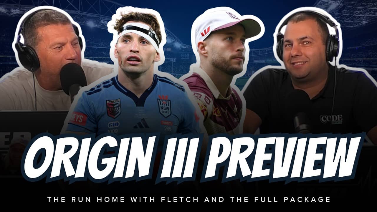 #NRL | ORIGIN III PREVIEW WITH FLETCH AND MC!