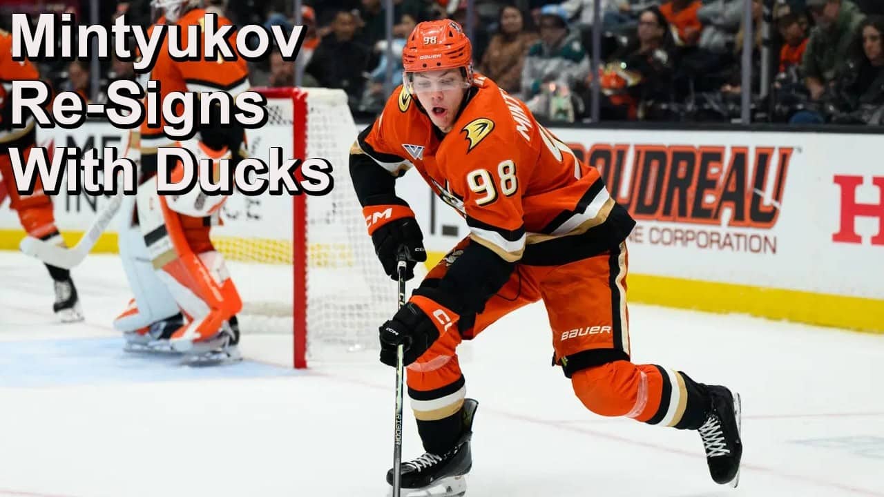 Ducks Extend Mintyukov, Pens Extend Chinakhov and Silovs, 15 File for Arbitration