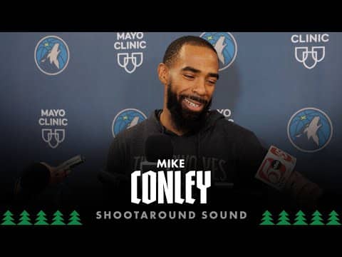 “We Just Have To Continue To Grow And Mature.” | Mike Conley Shootaround Sound | 01.22.26