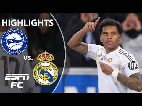 MBAPPE & RODRYGO SCORE 👏 Alaves vs. Real Madrid | LALIGA Highlights | ESPN FC