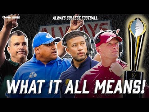 It all comes down to the Big 12 & SEC for Notre Dame and Miami | Always College Football