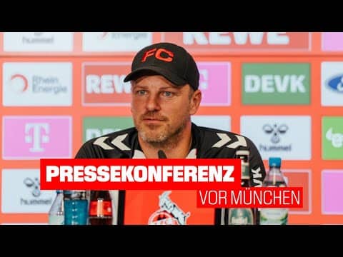 Pressekonferenz vor München | 1. FC Köln