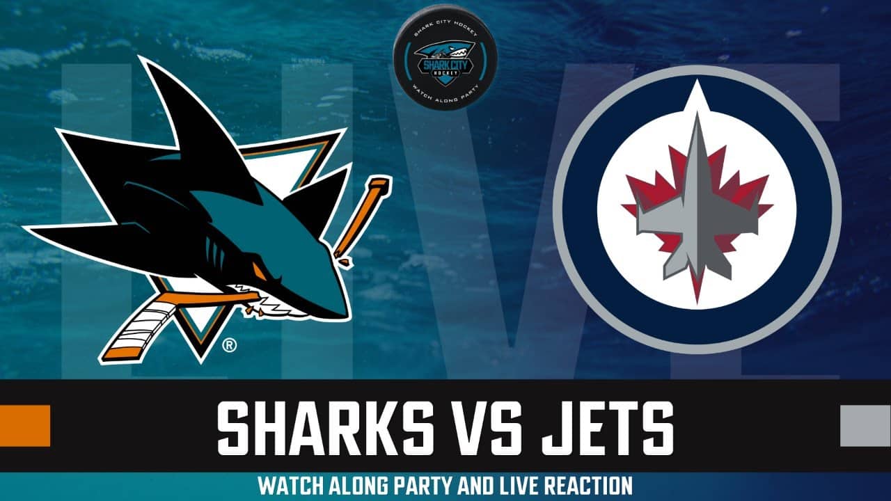 WINNIPEG JETS VS SAN JOSE SHARKS LIVE WATCH PARTY
