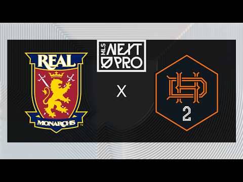 MLS NEXT PRO: Real Monarchs vs Houston Dynamo 2 | April 19, 2026