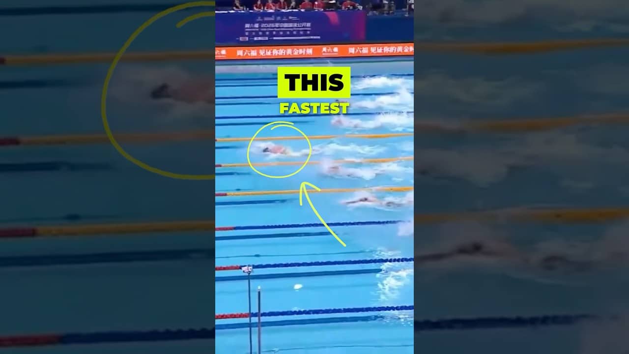 20.88!? FASTEST Swim in the world 🏊‍♂️