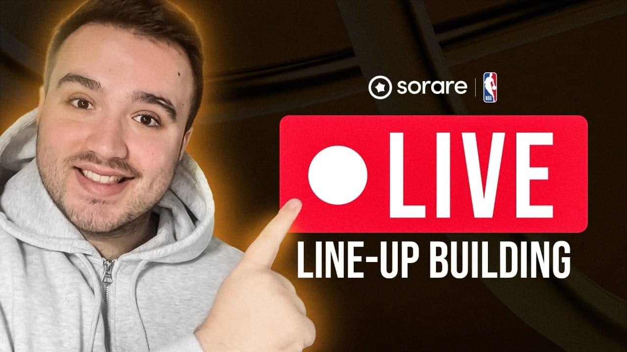 Building The BEST Lineups For GW43 *LIVE* | Sorare NBA