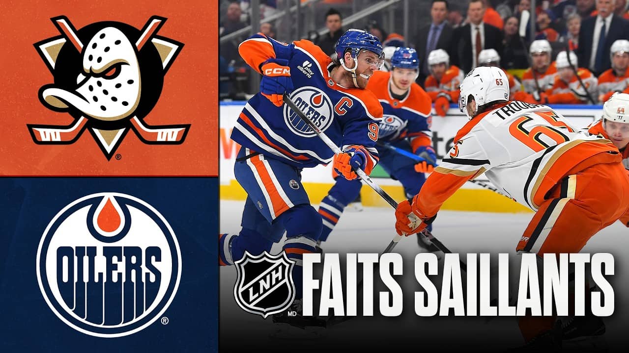 Ducks vs Oilers 28/03/26 | Faits saillants