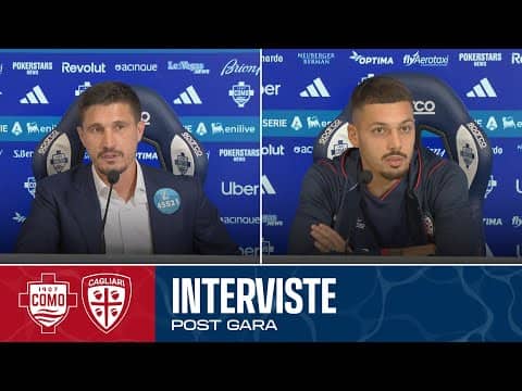 Post Gara | Pisacane e Gaetano dopo Como-Cagliari | Serie A Enilive
