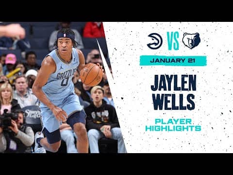 Jaylen Wells Highlights vs.  Atlanta Hawks