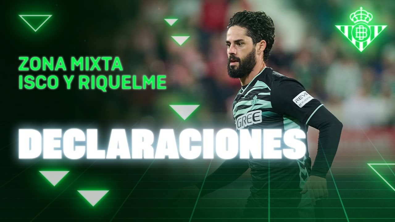 Zona Mixta de Isco y Riquelme tras el #GironaRealBetis 🗣🎙 | Real BETIS Balompié