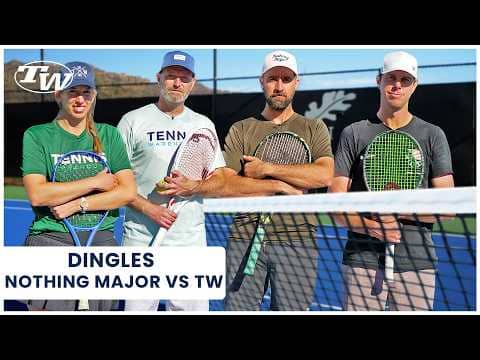 Who Wins?! Dingles With Nothing Major & A Racquet Swap Between TW and Former ATP Pros: Sam & Steve