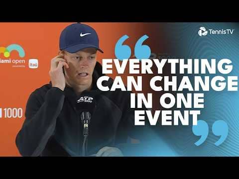 SINNER PRESS CONFERENCE SEMI-FINAL